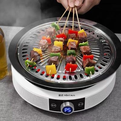 Cozinha de indução portátil elétrica de ignição cerâmica piezoelétrica com controlo táctil