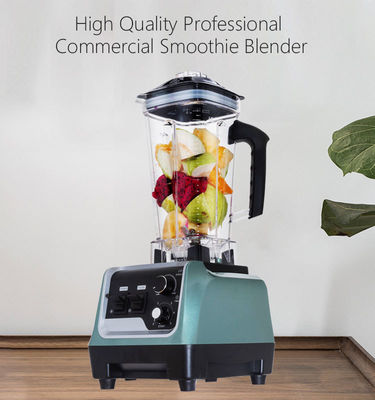 Misturador de smoothie de 4500W de qualidade comercial com botão de ejetor de batedor e capacidade de 2L