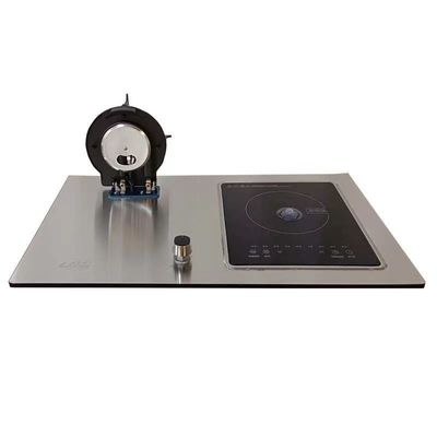Caixa de proteção termoelétrica para fogão a gás de vidro de serigrafia temperada na cozinha