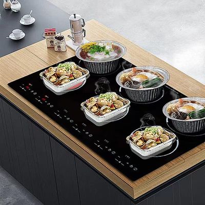 Potência Cozinha de indução doméstica Número do queimador elétrico 5 Radiante-cozinha para cozinha