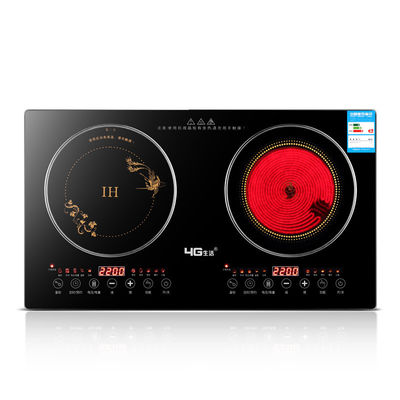Potência Cozinha de indução doméstica Número do queimador elétrico 5 Radiante-cozinha para cozinha