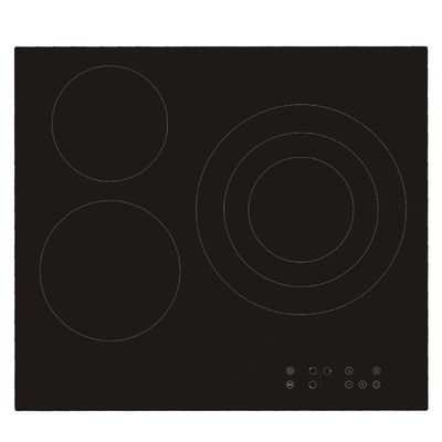 Indução multifuncional de radiante-cozinha com potência de 2200W e superfície cerâmica/vidro