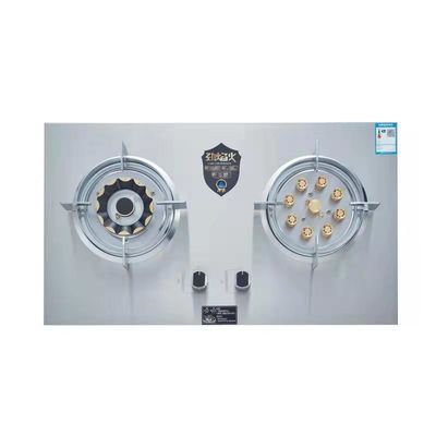 Painel SS 2 Forno de gás de queimador giratório Slim 2 Forno de proteção de aparelhos de cozinha