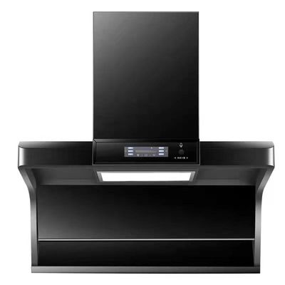 Cobertura de fogão de aço inoxidável preto com máquina de limpeza fácil e automática de lamparia negra