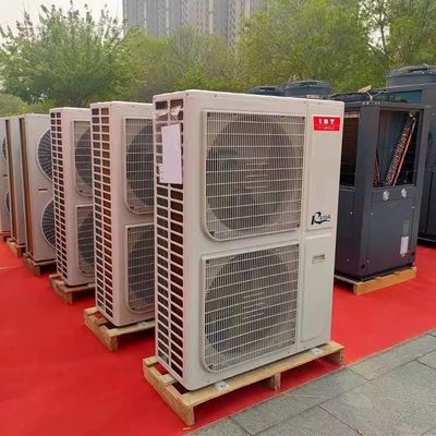 Bomba de calor de fonte de ar para água de inversor de corrente contínua para uso doméstico com trocador de calor de tubo na concha