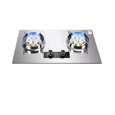 220v Flippable Cooker de gás Estufas com 2 queimadores Desktop Incorporado Tipo Cozinha Cozinha