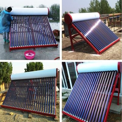 Caldeira de água de painel solar dividido 50L 150L 200L 240L 300L com tipo de ligação directa