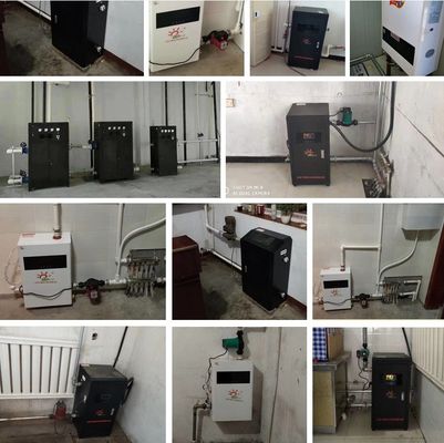 Caldeira combinada elétrica de controlo remoto para aquecimento e aquecimento doméstico
