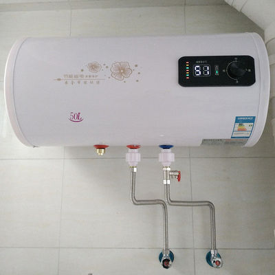 Caldeira de água elétrica de armazenamento de 40 L com ELCB e regulação de temperatura controlada por aplicação