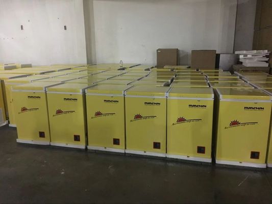 Capacidade 90L 12v 220v ac DC congelador mini-frigorífico para carros arrefecer solar cofre