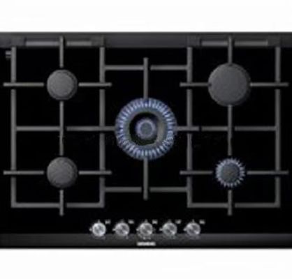Superfície de vidro temperado Forno a gás de 5 queimadores