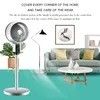 26 30 polegadas Pedestal Elétrico Humidificador de Neblina Ventilador Stand para aquecedor de convecção infravermelho