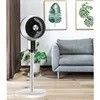 Obtenha o ventilador de pedestal oscilante de 16 polegadas com controle remoto de 5 lâminas AS e motor AC