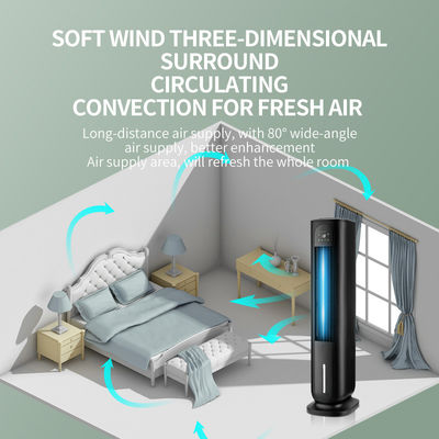 Controlos remotos de ar condicionado ventilador ciclo de água umidificação e multifuncional