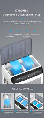 Refrigerador de ar de anião de tanque de água de 40L para refrigeração exterior, umidificação e purificação