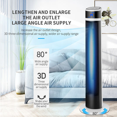 Ventilador elétrico doméstico conveniente controlado remotamente para sala 220-240V Timer