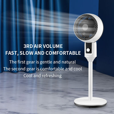 Tecnologia Turbo Mute Ventilador de circulação de ar doméstico elétrico para instalação em pedestal