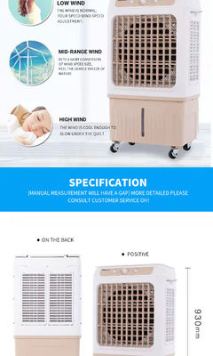 Ventilador de refrigeração industrial comercial para ar condicionado portátil em quartos