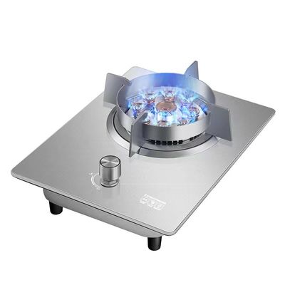 Acessórios de cozinha domésticos 1 fogão a gás de vidro temperado com ignição automática de piezo