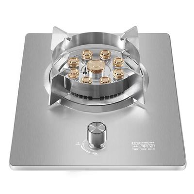 Acessórios de cozinha domésticos 1 fogão a gás de vidro temperado com ignição automática de piezo