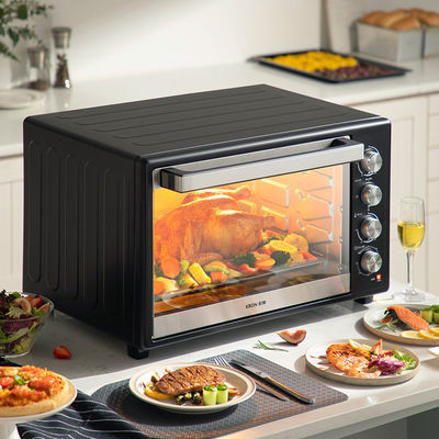 Cozinha Familiar 12L Mini Convection Toaster com Painel de Escolha e Alta Configuração