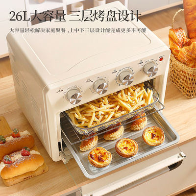Cozinha Familiar 12L Mini Convection Toaster com Painel de Escolha e Alta Configuração