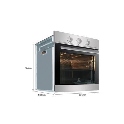 Família Forno elétrico de aço inoxidável grande capacidade Controle de temporizador mecânico OEM único
