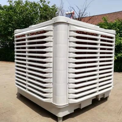 1.1KW 18000m3h Refrigerador de ar de arrefecimento por evaporação em pântano para ar condicionado industrial