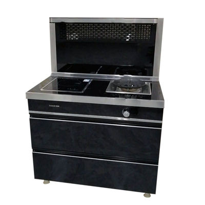 BD-1 aço inoxidável 2 queimadores fogão de cozinha a gás doméstico
