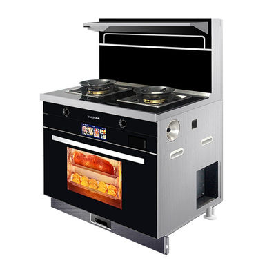 Forno a gás de cozinha integrado com forno a vapor e cozimento BD-3