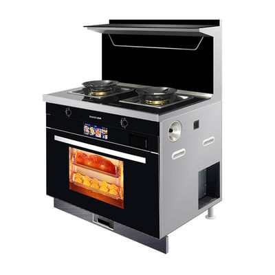 Forno a gás de cozinha integrado com forno a vapor e cozimento BD-3