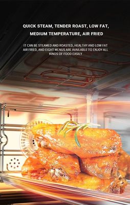 Forno a gás de cozinha integrado com forno a vapor e cozimento BD-3
