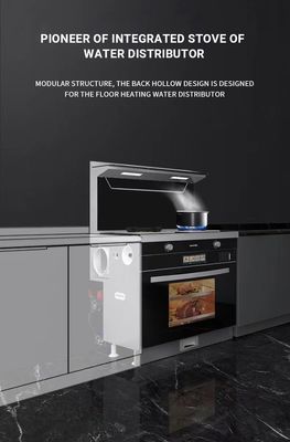 Forno a gás de cozinha integrado com forno a vapor e cozimento BD-3