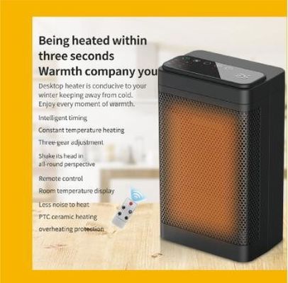 Protecção contra sobreaquecimento Ventilador de aquecimento elétrico para aquecimento rápido em jardim e escritório
