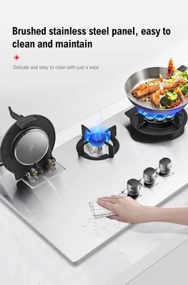 Proteção contra chamas fogão de cozinha a gás 2 3 4 5 6 fogão a lenha fogão de cozinha a gás Hub construído