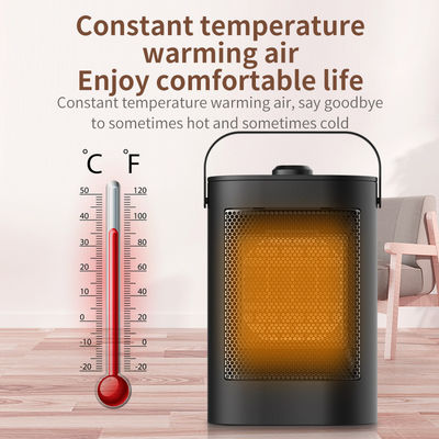 Pequeno mini aquecedor aquecedor doméstico vertical ABS infravermelho PTC aquecedor de calor de três segundos