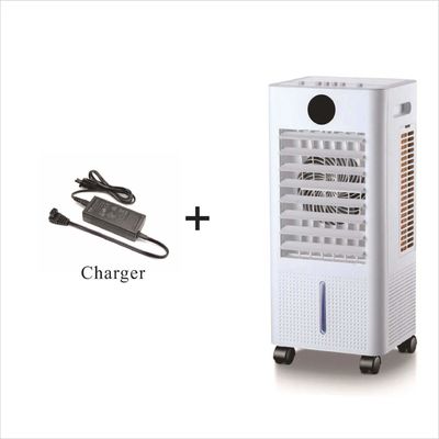 Molde Privado Dc12v Energia Solar Ar Refrigerador de Ar Evaporativo Controle Remoto Água Solar