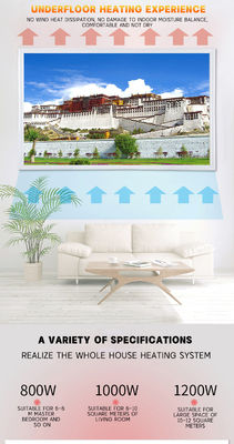 220V-240V/50Hz Imagem elétrica montada na parede IR Painéis de aquecimento de pintura personalizados