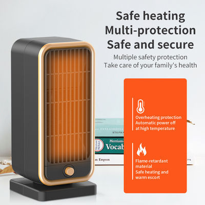 220V-240V/110V-120V PTC Cerâmica ventilador de aquecimento Controle remoto tela sensível ao toque Aquecimento elétrico
