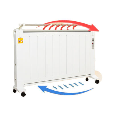 1800W aquecedor elétrico doméstico de calor de cristal de carbono convecção de parede montado radiador