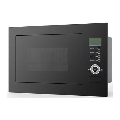 BD--1 Forno de Microondas Elétrico de Mesa com Grelha 800W 20L em Preto