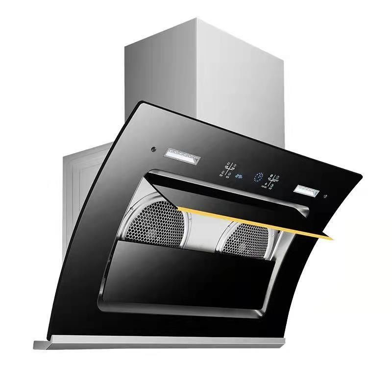 Extractor de capô para ventilação de escape montado em parede