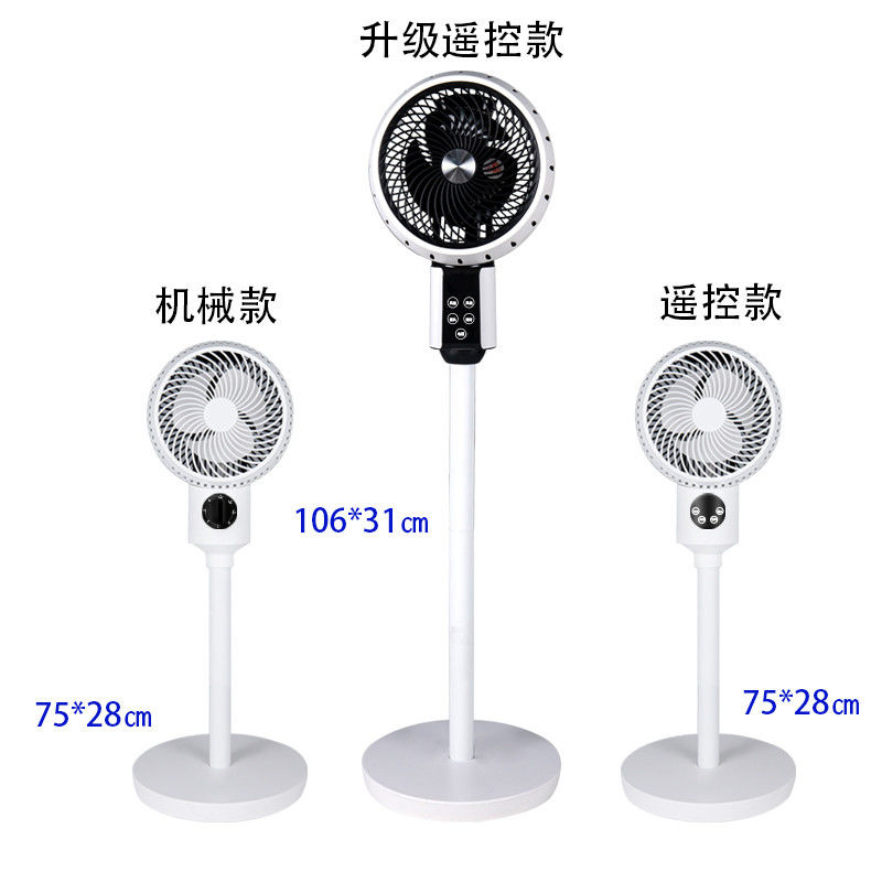 Obtenha o ventilador de pedestal oscilante de 16 polegadas com controle remoto de 5 lâminas AS e motor AC