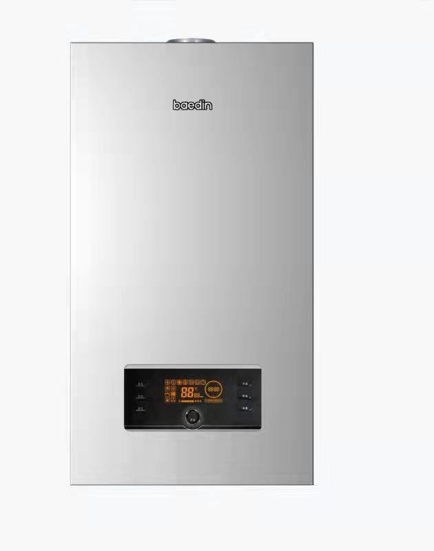 Caldeira de gás montada na parede de 24 kW para aquecimento doméstico Caldeira de água instantânea de gás sem tanque