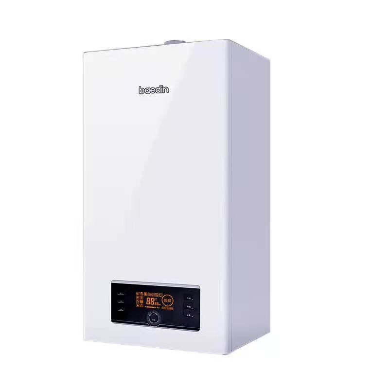 Sala de estar 28KW CE Caldeira de gás de condensação totalmente pré-misturada